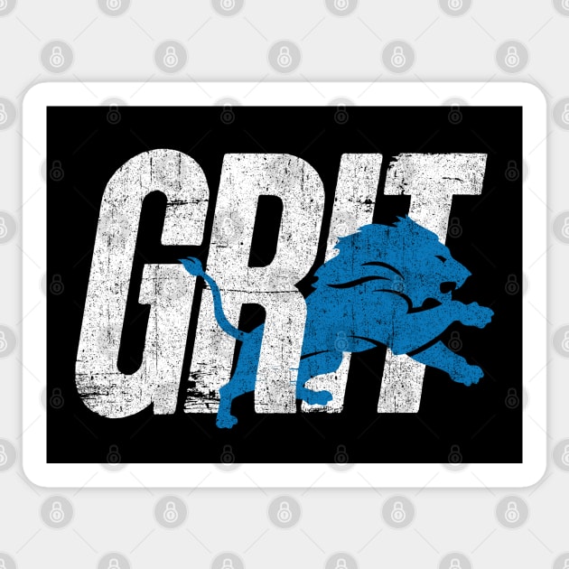 Detroit Grit Sticker by huckblade